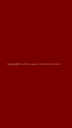 Tampilan Antarmuka Aplikasi Slotgaming88 Situs Resmi Layanan Customer Service 24jam - 1