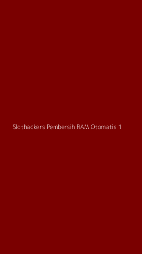 Tampilan Antarmuka Aplikasi Slothackers Pembersih Ram Otomatis - 1