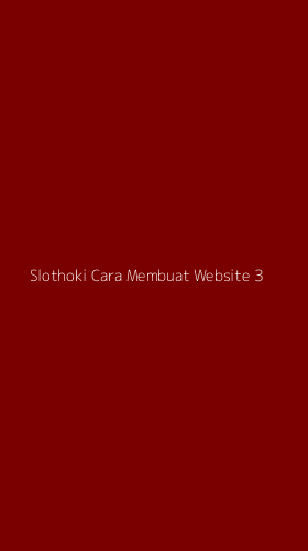 Tampilan Antarmuka Aplikasi Slothoki Cara Membuat Website - 3