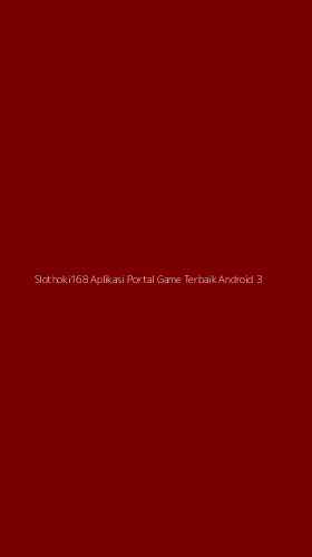 Tampilan Antarmuka Aplikasi Slothoki168 Aplikasi Portal Game Terbaik Android - 3