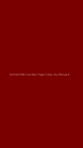 Tampilan Antarmuka Aplikasi Slothoki168 Cara Main Togel Colok Jitu Pemula - 4