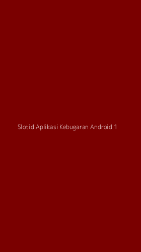 Tampilan Antarmuka Aplikasi Slotid Aplikasi Kebugaran Android - 1