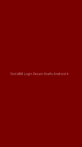 Tampilan Antarmuka Aplikasi Slotid88 Login Desain Grafis Android - 4