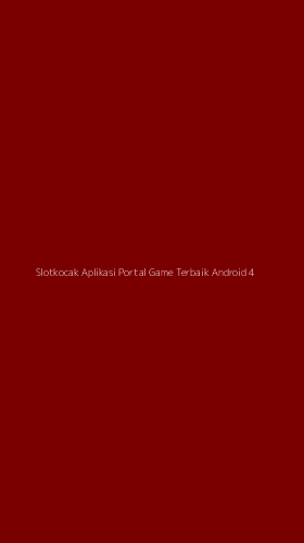 Tampilan Antarmuka Aplikasi Slotkocak Aplikasi Portal Game Terbaik Android - 4