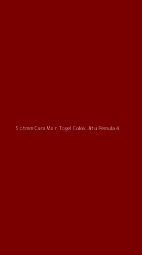 Tampilan Antarmuka Aplikasi Slotmm Cara Main Togel Colok Jitu Pemula - 4
