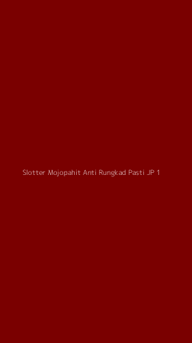 Tampilan Antarmuka Aplikasi Slotter Mojopahit Anti Rungkad Pasti Jp - 1
