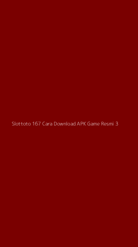 Tampilan Antarmuka Aplikasi Slottoto 167 Cara Download Apk Game Resmi - 3
