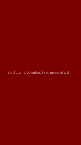 Tampilan Antarmuka Aplikasi Slottoto 4d Download Premium Gratis - 3