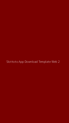 Tampilan Antarmuka Aplikasi Slottoto App Download Template Web - 2