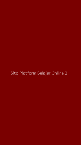 Tampilan Antarmuka Aplikasi Slto Platform Belajar Online - 2
