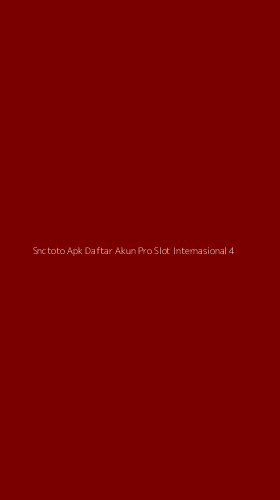 Tampilan Antarmuka Aplikasi Snctoto Apk Daftar Akun Pro Slot Internasional - 4