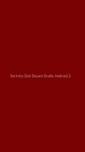 Tampilan Antarmuka Aplikasi Snctoto Slot Desain Grafis Android - 2