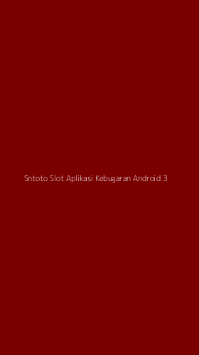 Tampilan Antarmuka Aplikasi Sntoto Slot Aplikasi Kebugaran Android - 3