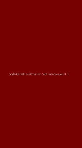 Tampilan Antarmuka Aplikasi Soda4d Daftar Akun Pro Slot Internasional - 3