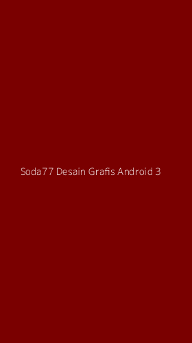Tampilan Antarmuka Aplikasi Soda77 Desain Grafis Android - 3