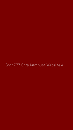 Tampilan Antarmuka Aplikasi Soda777 Cara Membuat Website - 4