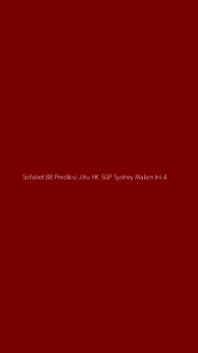 Tampilan Antarmuka Aplikasi Sofabet88 Prediksi Jitu Hk Sgp Sydney Malam Ini - 4