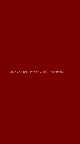 Tampilan Antarmuka Aplikasi Sohib4d Cara Daftar Akun Situs Resmi - 3