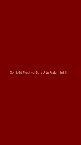 Tampilan Antarmuka Aplikasi Sohib4d Prediksi Bola Jitu Malam Ini - 3