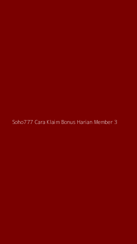 Tampilan Antarmuka Aplikasi Soho777 Cara Klaim Bonus Harian Member - 3