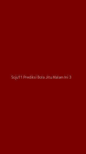 Tampilan Antarmuka Aplikasi Soju11 Prediksi Bola Jitu Malam Ini - 3