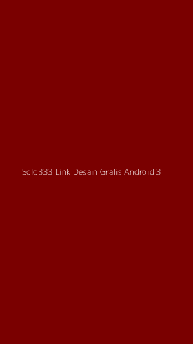 Tampilan Antarmuka Aplikasi Solo333 Link Desain Grafis Android - 3