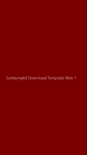 Tampilan Antarmuka Aplikasi Sombong4d Download Template Web - 1