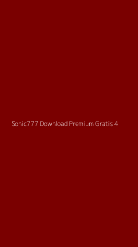 Tampilan Antarmuka Aplikasi Sonic777 Download Premium Gratis - 4