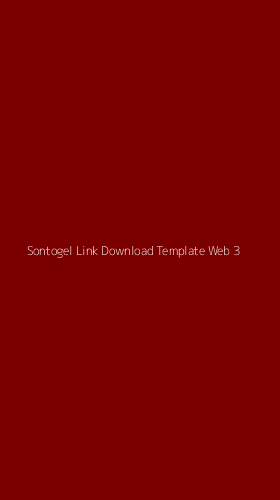 Tampilan Antarmuka Aplikasi Sontogel Link Download Template Web - 3