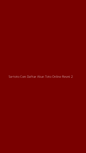 Tampilan Antarmuka Aplikasi Sortoto Com Daftar Akun Toto Online Resmi - 2