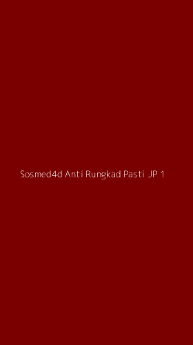 Tampilan Antarmuka Aplikasi Sosmed4d Anti Rungkad Pasti Jp - 1