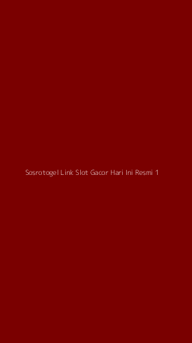 Tampilan Antarmuka Aplikasi Sosrotogel Link Slot Gacor Hari Ini Resmi - 1