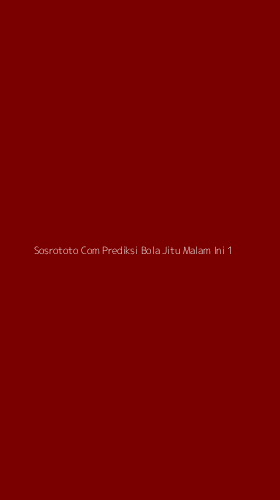 Tampilan Antarmuka Aplikasi Sosrototo Com Prediksi Bola Jitu Malam Ini - 1