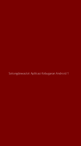 Tampilan Antarmuka Aplikasi Sotongdewaslot Aplikasi Kebugaran Android - 1