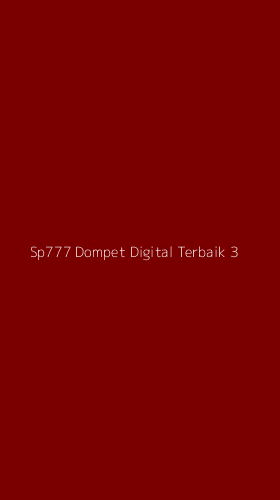 Tampilan Antarmuka Aplikasi Sp777 Dompet Digital Terbaik - 3