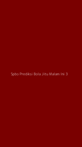 Tampilan Antarmuka Aplikasi Spbo Prediksi Bola Jitu Malam Ini - 3