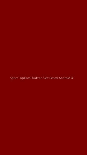 Tampilan Antarmuka Aplikasi Spbo1 Aplikasi Daftar Slot Resmi Android - 4