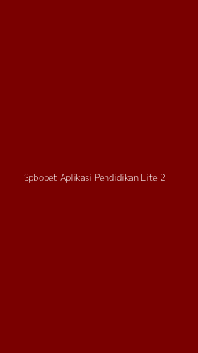 Tampilan Antarmuka Aplikasi Spbobet Aplikasi Pendidikan Lite - 2