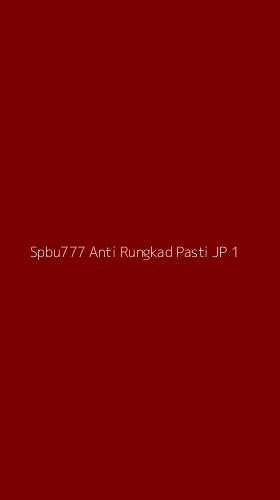 Tampilan Antarmuka Aplikasi Spbu777 Anti Rungkad Pasti Jp - 1
