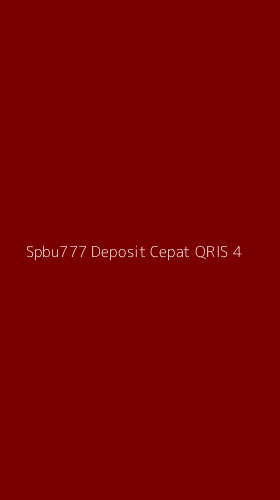 Tampilan Antarmuka Aplikasi Spbu777 Deposit Cepat Qris - 4