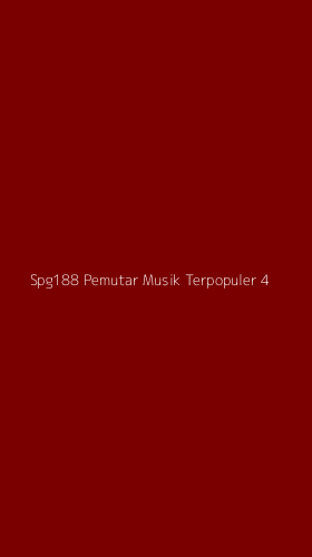 Tampilan Antarmuka Aplikasi Spg188 Pemutar Musik Terpopuler - 4