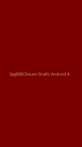Tampilan Antarmuka Aplikasi Spg888 Desain Grafis Android - 4