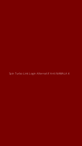 Tampilan Antarmuka Aplikasi Spin Turbo Link Login Alternatif Anti Nawala - 4