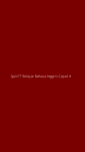 Tampilan Antarmuka Aplikasi Spin77 Belajar Bahasa Inggris Cepat - 4