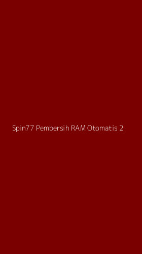 Tampilan Antarmuka Aplikasi Spin77 Pembersih Ram Otomatis - 2
