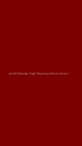 Tampilan Antarmuka Aplikasi Spin919 Bandar Togel Terpercaya Bonus Harian - 1