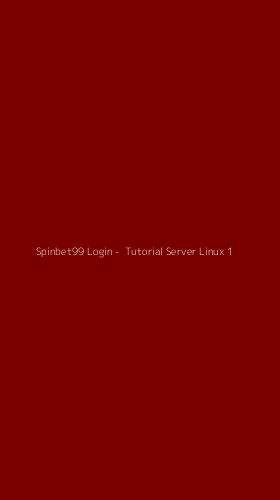 Tampilan Antarmuka Aplikasi Spinbet99 Login - 1