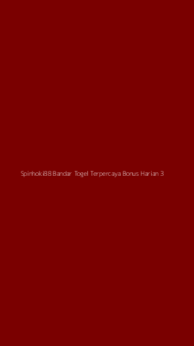 Tampilan Antarmuka Aplikasi Spinhoki88 Bandar Togel Terpercaya Bonus Harian - 3