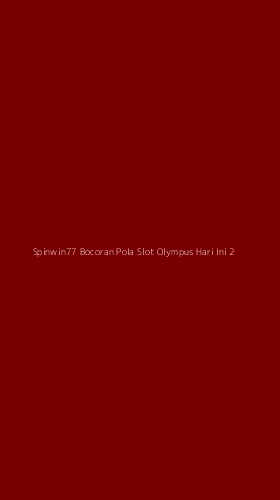 Tampilan Antarmuka Aplikasi Spinwin77 Bocoran Pola Slot Olympus Hari Ini - 2