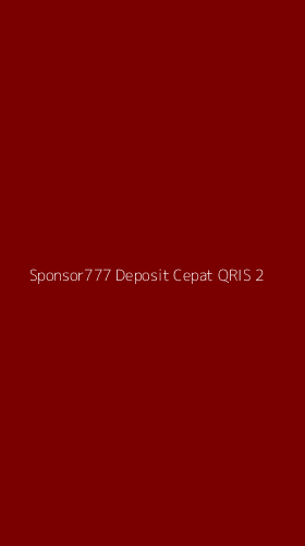 Tampilan Antarmuka Aplikasi Sponsor777 Deposit Cepat Qris - 2